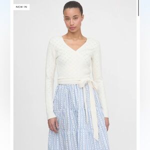 NWT The Deirdre Wrap Sweater